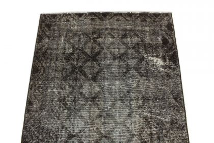 Carpetido Design Vintage-Teppich Schwarz in 190x110 (4 / 6)
