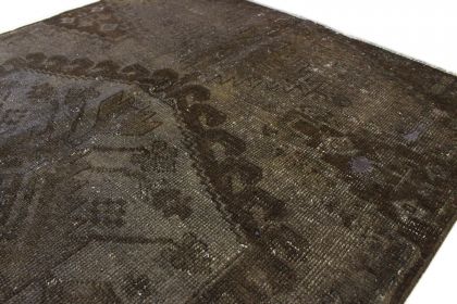 Carpetido Design Vintage-Teppich Schlamm in 170x110 (5 / 5)