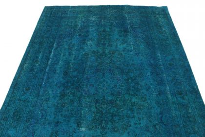 Carpetido Design Vintage Rug Turquoise in 300x190 (3 / 7)