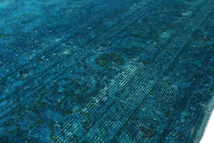 Carpetido Design Vintage Rug Turquoise in 300x190 (7 / 7)