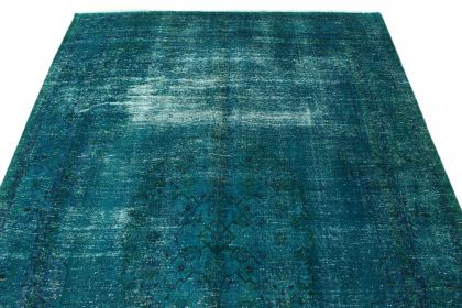 Carpetido Design Vintage-Teppich Türkis in 310x200 (4 / 7)