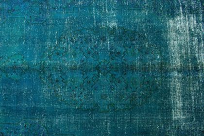 Carpetido Design Vintage-Teppich Türkis in 310x200 (5 / 7)