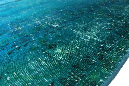 Carpetido Design Vintage-Teppich Türkis in 310x200 (7 / 7)