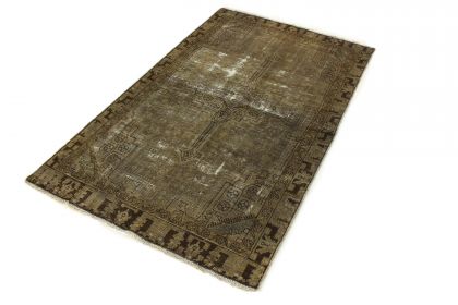 Carpetido Design Vintage-Teppich Beige in 210x130 (2 / 5)