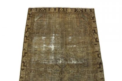 Carpetido Design Vintage-Teppich Beige in 210x130 (3 / 5)