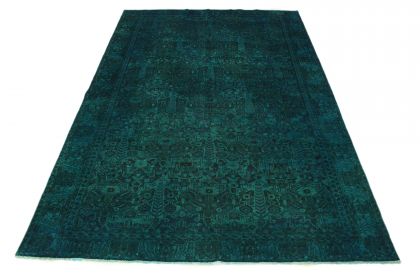 Carpetido Design Vintage Rug Turquoise in 310x210 (1 / 7)