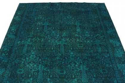 Carpetido Design Vintage Rug Turquoise in 310x210 (3 / 7)