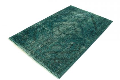 Carpetido Design Vintage-Teppich Türkis Grün in 230x140 (2 / 8)