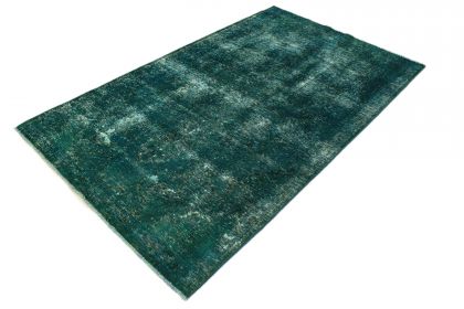 Carpetido Design Vintage Rug Turquoise in 240x140 (2 / 6)