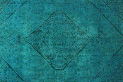 Carpetido Design Vintage-Teppich Türkis in 240x150 (5 / 7)