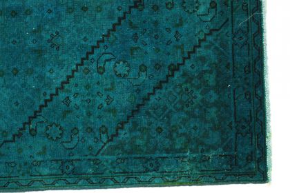 Carpetido Design Vintage-Teppich Türkis in 240x150 (7 / 7)