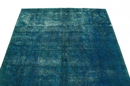 Carpetido Design Vintage-Teppich Türkis in 290x190 (4 / 8)
