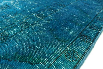 Carpetido Design Vintage-Teppich Türkis in 290x190 (8 / 8)