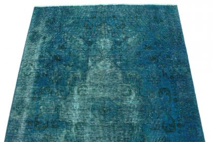 Carpetido Design Vintage Rug Turquoise in 180x130 (5 / 6)