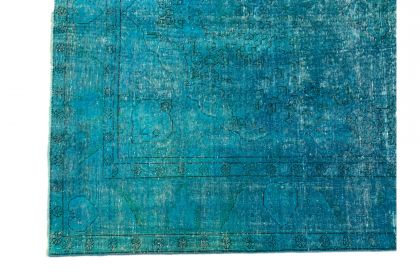 Carpetido Design Vintage-Teppich Türkis in 290x200 (6 / 7)