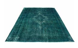 Carpetido Design Vintage Rug Turquoise Green in 400x300