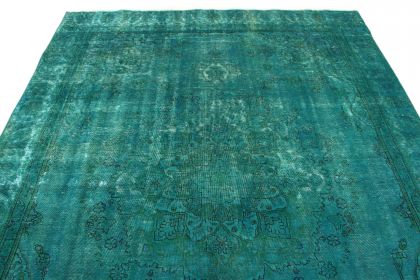 Carpetido Design Vintage Rug Turquoise in 360x270 (3 / 7)