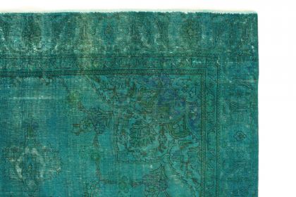 Carpetido Design Vintage Rug Turquoise in 360x270 (4 / 7)