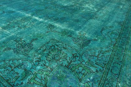 Carpetido Design Vintage Rug Turquoise in 360x270 (6 / 7)