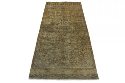 Carpetido Design Vintage-Teppich Beige in 230x110