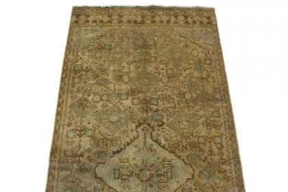 Carpetido Design Vintage Rug Beige in 230x110 (4 / 6)