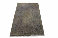 Carpetido Design Vintage-Teppich Beige in 150x90