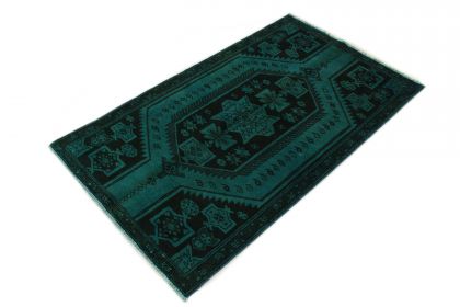 Carpetido Design Vintage Rug Green in 170x100 (2 / 5)