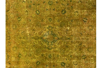 Carpetido Design Vintage Rug Gold Yellow in 340x230 (6 / 6)