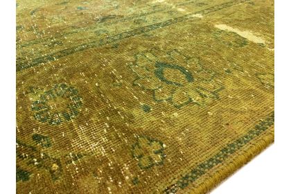 Carpetido Design Vintage Rug Gold Yellow in 340x230 (3 / 6)