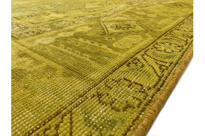 Carpetido Design Vintage Rug Gold Yellow in 340x250 (4 / 5)