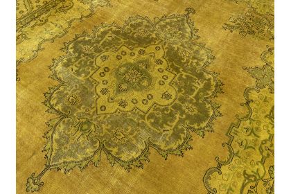 Carpetido Design Vintage-Teppich Gold Gelb in 390x290 (4 / 4)