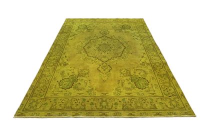 Carpetido Design Vintage Rug Gold Yellow in 290x200 (1 / 5)