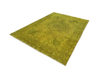 Carpetido Design Vintage Rug Gold Yellow in 290x200 (2 / 5)
