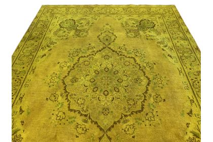 Carpetido Design Vintage-Teppich Gold Gelb in 290x200 (3 / 5)