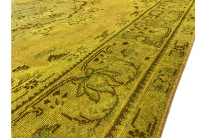 Carpetido Design Vintage Rug Gold Yellow in 290x200 (5 / 5)