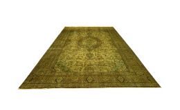 Carpetido Design Vintage-Teppich Gold Gelb in 540x340