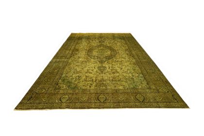 Carpetido Design Vintage-Teppich Gold Gelb in 540x340