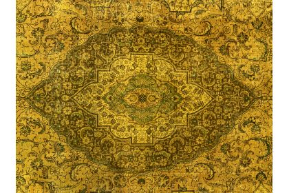 Carpetido Design Vintage-Teppich Gold Gelb in 540x340 (5 / 5)