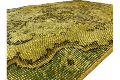 Carpetido Design Vintage-Teppich Gold Gelb in 110x80 (4 / 4)