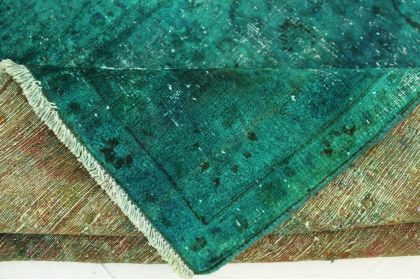 Vintage Teppich Türkis in 270x190cm (10 / 11) Vintage Teppich Türkis in 270x190cm (10 / 11)