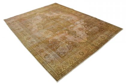 Vintage Teppich Braun Beige Rosa in 390x300cm (3 / 7)