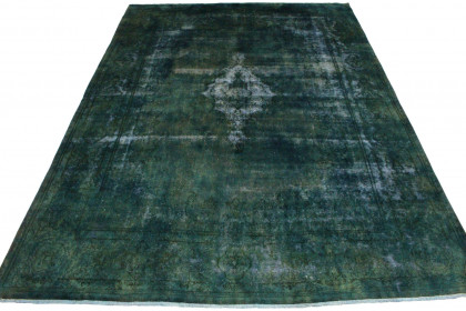 Vintage Teppich Grün Blau in 400x300cm (1 / 5)