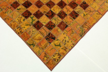 Patchwork Rug Red Curry in 250x160cm (3 / 4)