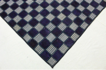 Patchwork Rug Purple Beige in 240x160cm (3 / 5)