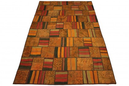 Patchwork Teppich in 310x200cm