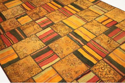 Patchwork Teppich in 310x200cm (4 / 4)