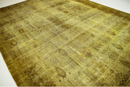 Vintage Rug Green Olive in 390x300cm (3 / 3)