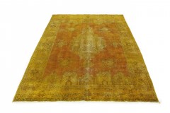 Vintage Rug Orange Gold in 400x290cm