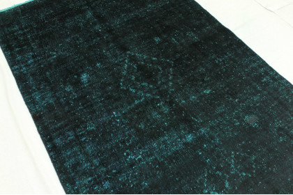 Vintage Teppich Blau Türkis in 200x120cm (2 / 3) Vintage Teppich Blau Türkis in 200x120cm (2 / 3)