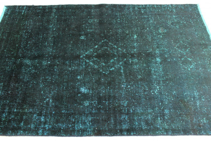Vintage Teppich Blau Türkis in 200x120cm (3 / 3) Vintage Teppich Blau Türkis in 200x120cm (3 / 3)